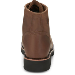 Chippewa Bourbon Brown 6 in Steel Toe Men's Workboots MC2069