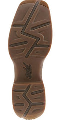 DB4343 Brown Steel Toe Pull On Western Durango Mens Work Boots