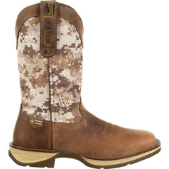 Durango Dusty Brown and Desert Camo Rebel Pull-On Men's Square Toe Western Boots DDB0166