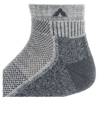 Wigwam Grey and Charcoal Cool Lite Hiker Quarter Socks F6066-931