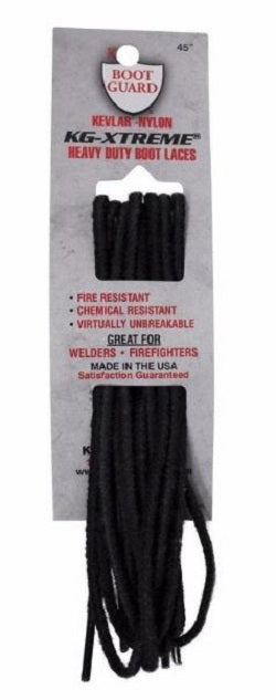 KG's Boot Guard Black KG-XTREME Men's Heavy Duty Boot Laces 245