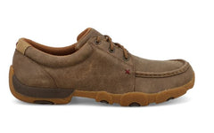 Twisted X Brown  Ultralite X Driving Moc Men's Boat Shoes MDMU003