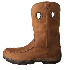 Twisted X Distressed Saddle Mens Composite Toe Pull On Hiker Work Boot MHKBCW1