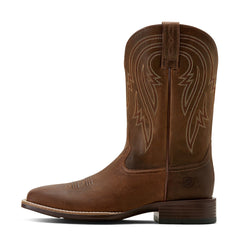 Ariat Woody Tan Men's Plano Wide Square Toe Cowboy Boots 10061196
